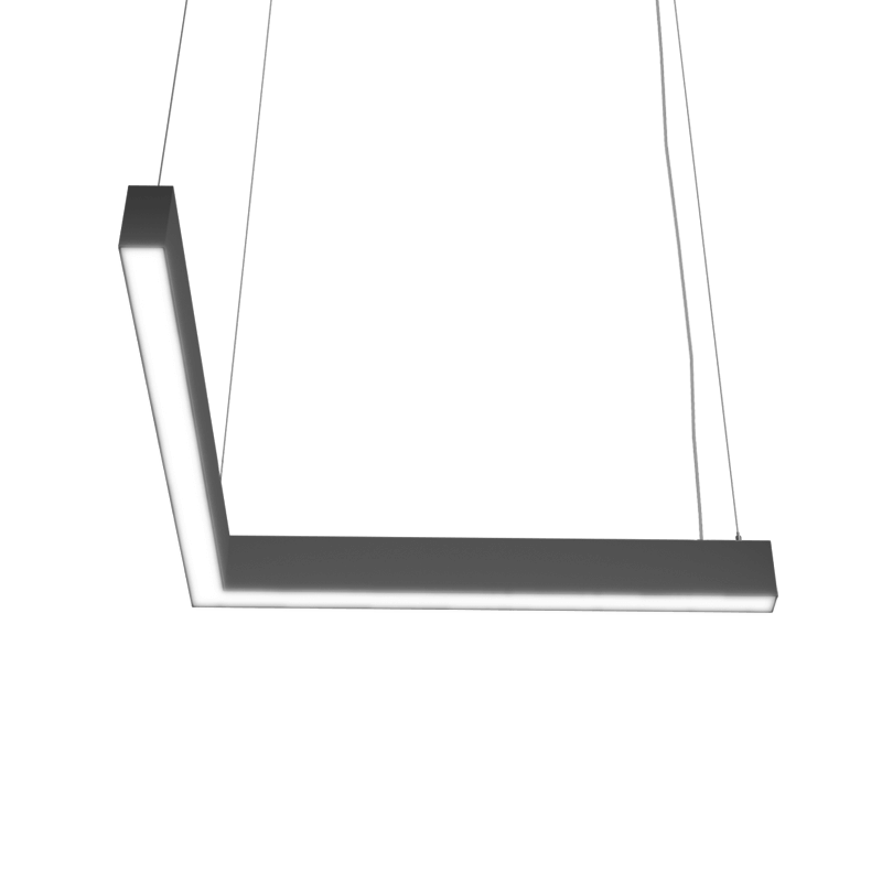 arch profile slim linear light fixture