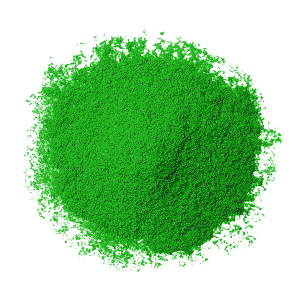 mound of green powder