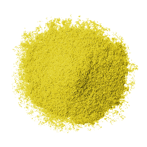 mound of yellow powder