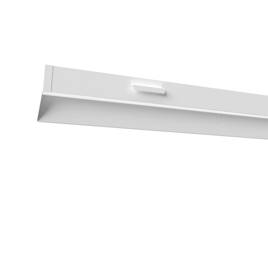 white linear fixture