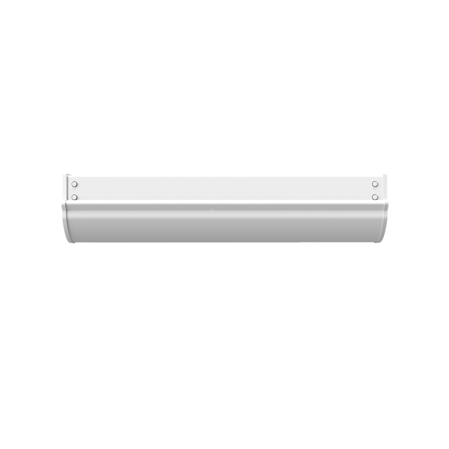 light grey linear strip light fixture