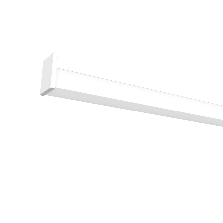 square profile linear strip light