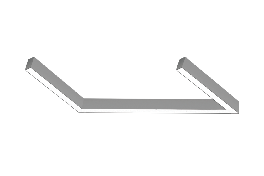 120 degree Y-shaped LED light fixture
