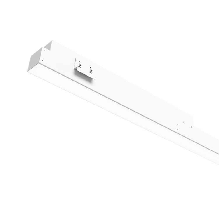 White recessed LED T-Grid light fixture