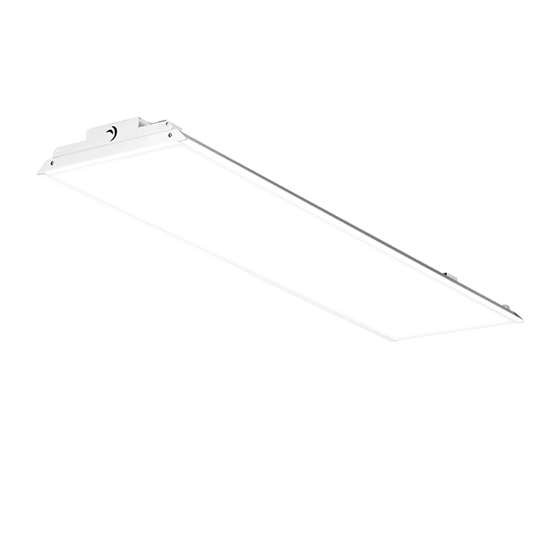 White low profile LED high bay lighting