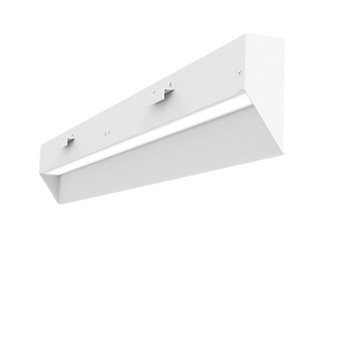 White LED recessed style fixture