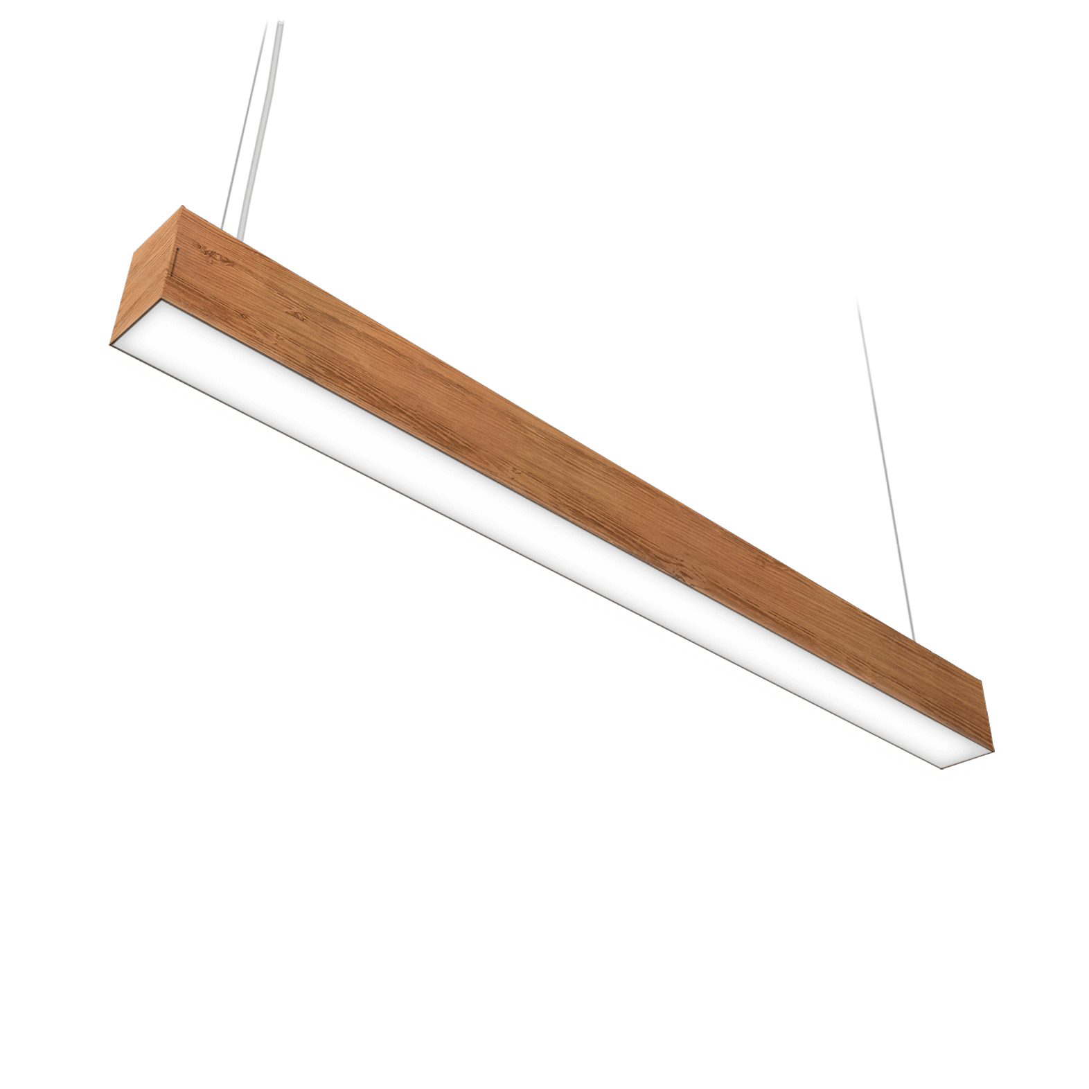 dtlv_pendant pended LED linear fixture with maple wood texture
