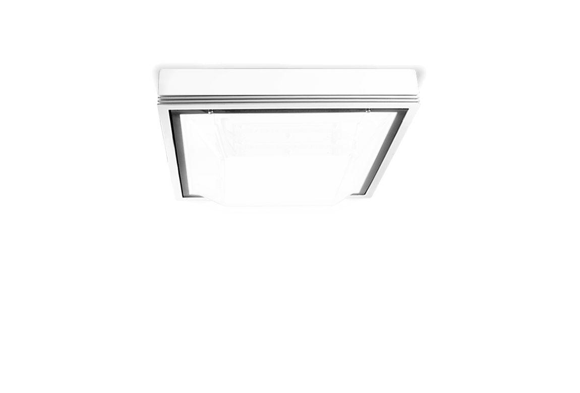 box style ceiling mounted LED light fixture