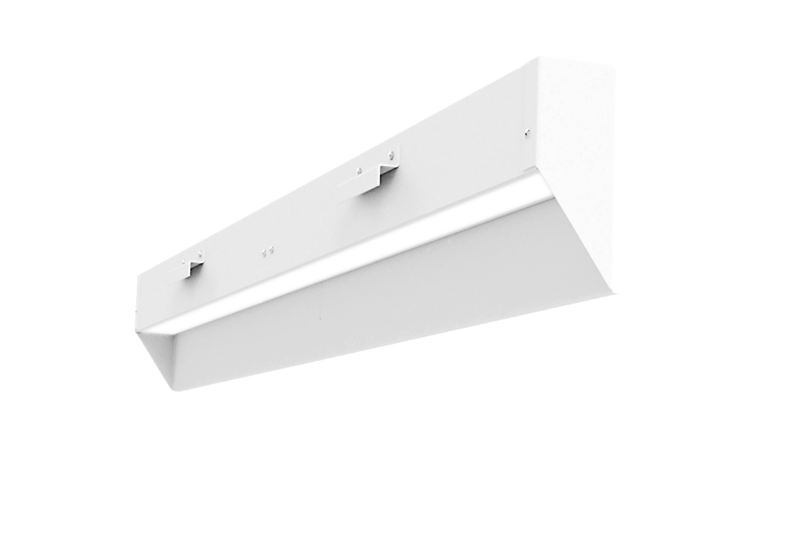 white perimeter style recessed light fixture